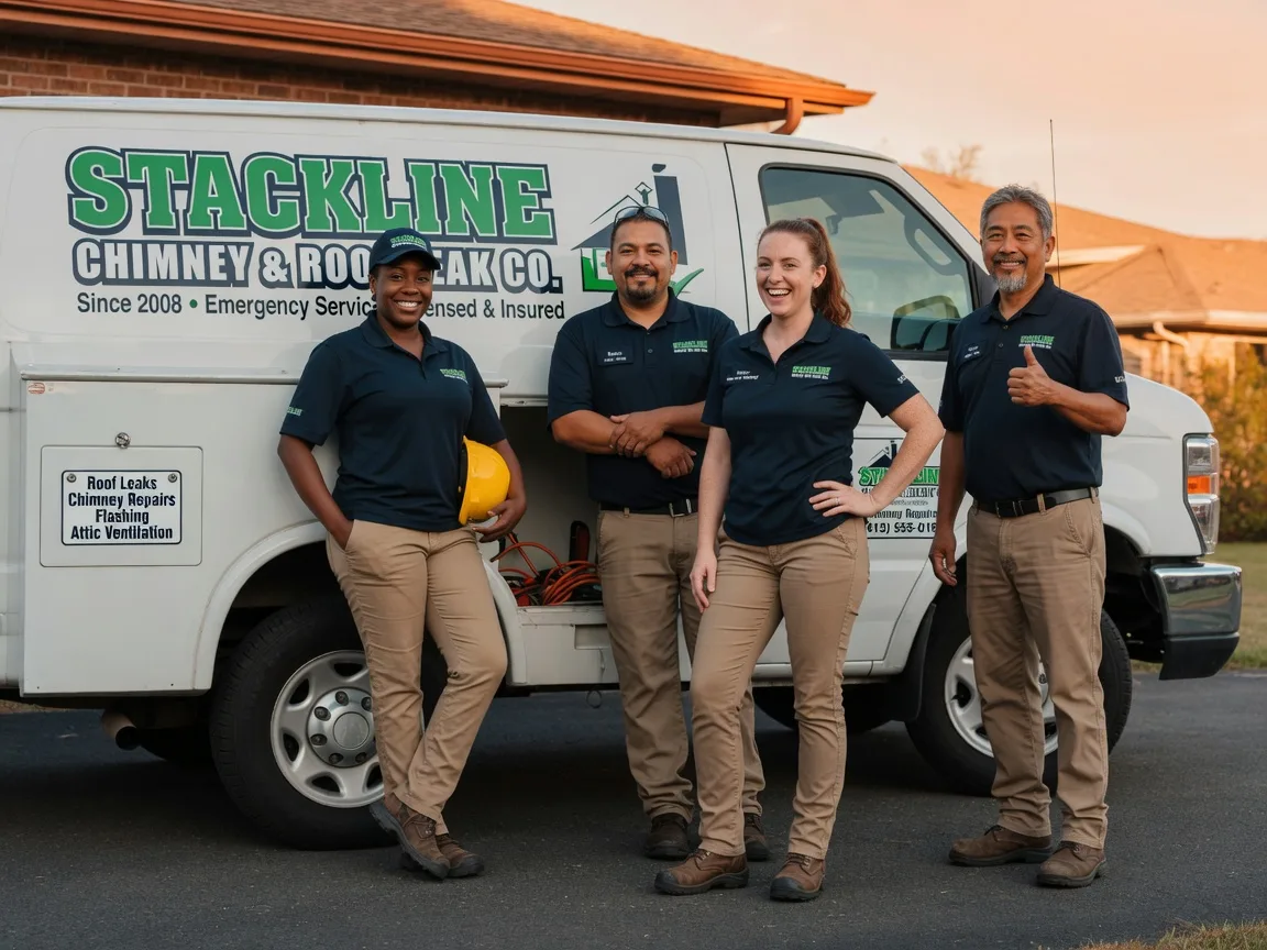 Chimney flashing repair company in Bethel, OH